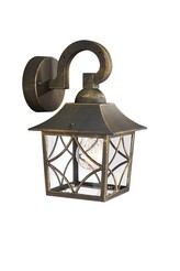 CAMBRIDGE SVÍTIDLO VENKOVNÍ NÁSTĚNNÉ E27 max. 60W, IP44, černá broušená