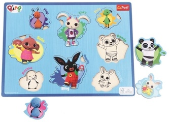 Dřevěná vkládačka Bing