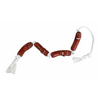 Vinylové klobásky HipHop na bavlněné šňůře 78 cm