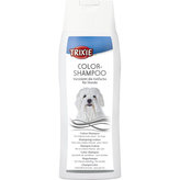 Color šampon-bílý 250ml TRIXIE - pro světlé a bílosrsté psy