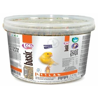 LOLO BASIC kompletní krmivo pro kanáry 3L/2,4kg kyblík