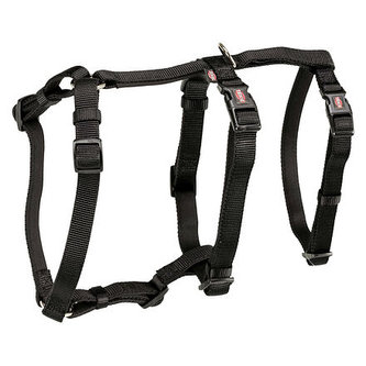 Nylonový postroj STAY (proti úniku) - M-L:hruď:50-75cm/20mm