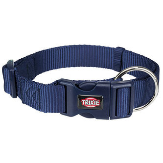 Obojek PREMIUM - indigo - L-XL:40-65cm/25mm