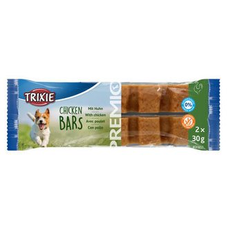 PREMIO Chicken Bars, žvýkací tyčinky s 80% kuřecího masa, 2 x 30g
