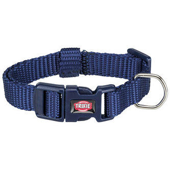 Obojek PREMIUM - indigo - XXS-XS:15-25cm/10mm