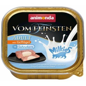 Paštiky Vom Feinsten MILK CORE MIX  4 x 100 g pro kočky