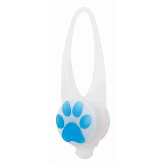 Flasher blikačka pro psy 2,4 cm / 8 cm bílá/barevná tlapka (RP 2,10 Kč)