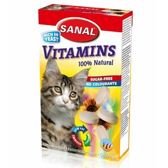 Sanal Vitamins kalciové tablety 100 tbl. - DOPRODEJ