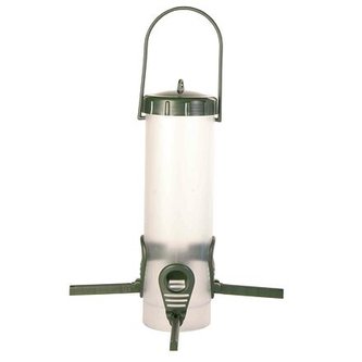 Zahradní závěsné automatické krmítko 4 otvory 450ml/23cm