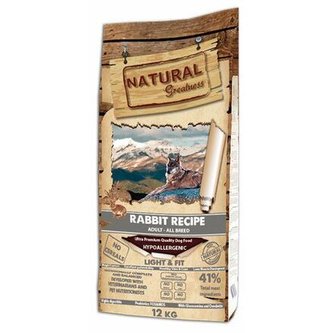 Natural Greatness Rabbit Recipe All Br.Light,Fit/králík/12kg