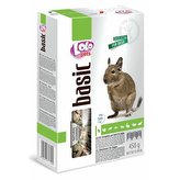 LOLO BASIC kompletní krmivo pro osmáky degu 450 g krabička