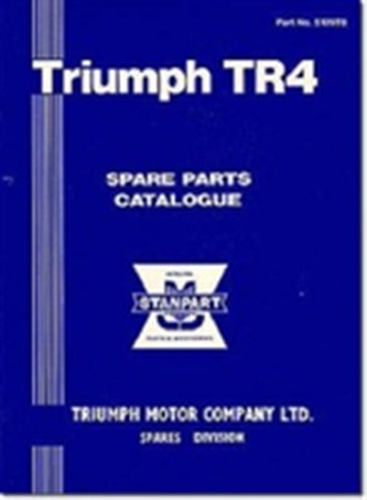 Triumph Parts Catalogue: Tr4