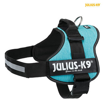 Julius-K9 silový postroj 3/XL 82-118 cm,  - oceán