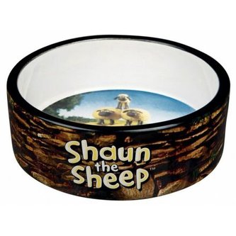 Ovečka Shaun keramická miska 0,8 l/16 cm, hnědá - DOPRODEJ
