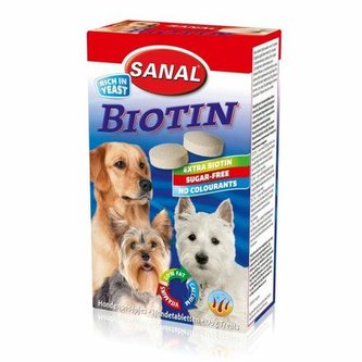 SANAL Biotin-kalciové tablety s biotinem 100 tbl/100 g - DOPRODEJ
