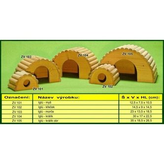 IGLÚ domek L pro morče