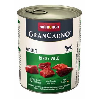 GRANCARNO Adult - hovězí, zvěřina 800g