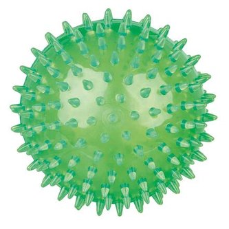 Ježatý míček,  pevný plast (TPR) 12 cm