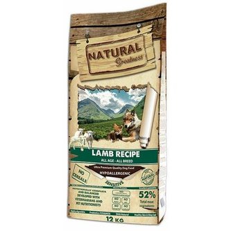 Natural Greatness Lamb Recipe All Breed Sensitiv/jehně/ 12kg