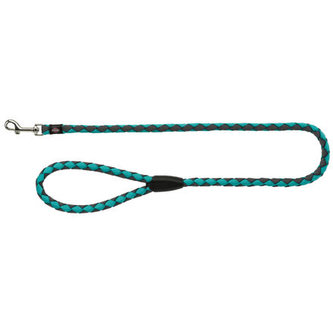 Vodítko CAVO kulaté - oceán/grafit - L-XL:1,00m/18mm