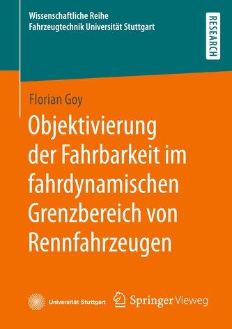 Objektivierung der Fahrbarkeit im fahrdynamischen Grenzbereich von Rennfahrzeugen