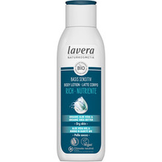 Lavera Extra vyživující tělové mléko Basis Sensitiv (Rich Body Lotion) 250 ml woman