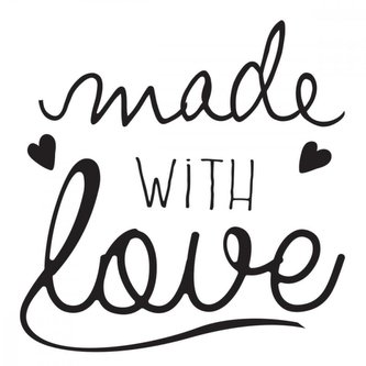 Dřevěné razítko Aladine velikost C - vyrobeno s láskou