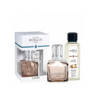 Maison Berger Paris Dárková sada katalytická lampa Glacon nude + náplň Ambrový prach 250 ml unisex