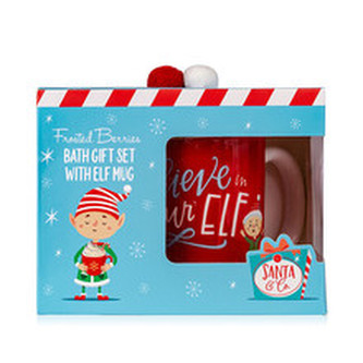 Accentra Dárková sada tělové péče s hrníčkem Santa a Co. woman