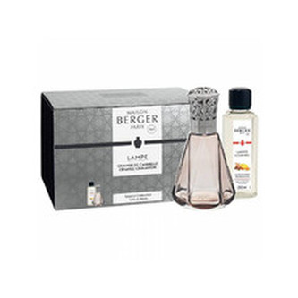 Maison Berger Paris Dárková sada katalytická lampa Pyramide vintage růžová + náplň Pomeranč a skořice 250 ml unisex