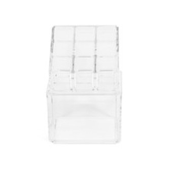 Compactor Organizér na rtěnky Compactor 9 přihrádek, krabička na tampónky - čirý plast woman
