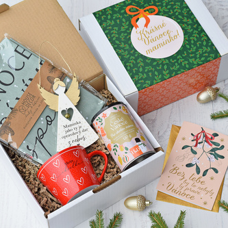 Porcelánový vánoční hrnek - Jen pro mě