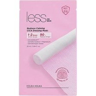 Holika Holika Zklidňující plátýnková maska pro citlivou a zarudlou pleť Less on Skin (Redness Calming Cica Dressing Mask) 25 ml woman
