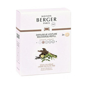 Maison Berger Paris Náhradní náplň do difuzéru do auta Pod olivovníkem Olive Tree (Car Diffuser Recharge/Refill) 2 ks unisex