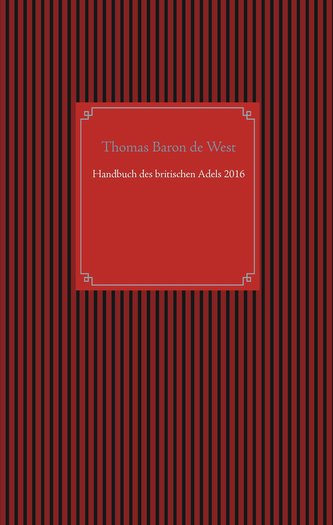 Handbuch des britischen Adels 2016
