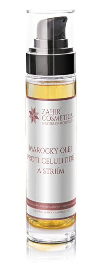Zahir Cosmetics Marocký olej proti celulitidě a striím 50 ml