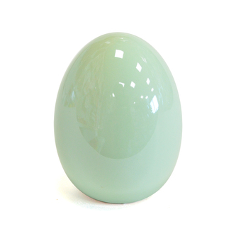Vajíčko ker. zelené perleť 8x8x10 cm