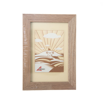 Fotorámeček dřevo béžový 10x15 cm