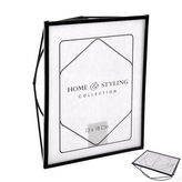 Fotorámeček kov černý 18x23 cm