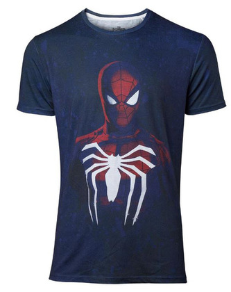 Pánské tričko Marvel: Spiderman (L) modré