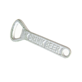 Otvírák láhví litina bílý 4x13 cm