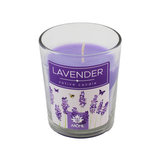 Svíčka sklo VOTIV levandule 60 g 6x6x7 cm