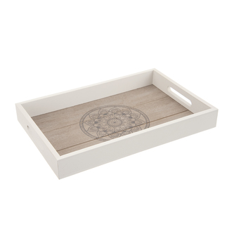 Tác dřevo MANDALA 30x20 cm