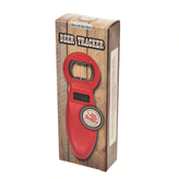 Otvírák lahví UH s počítadlem červený 5x15 cm