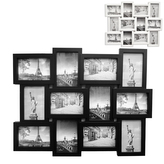 Rámečky obraz 12 fotek UH bílý/černý 45x59 cm