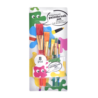 Štětce malířské sada 5 ks 12x2x26 cm