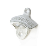 Otvírák lahví litina bílý 7,5x6,5x3 cm