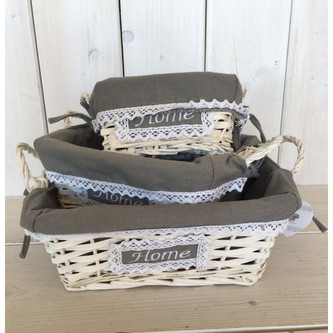 Košík proutí HOME velký