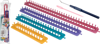 Pletací stroj rovný