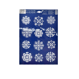 Fólie okenní vločky 23x30 cm